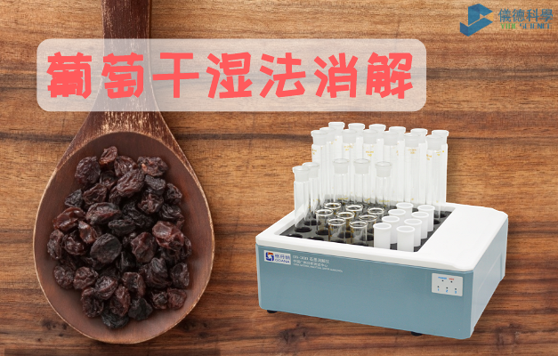 葡萄幹濕法消解